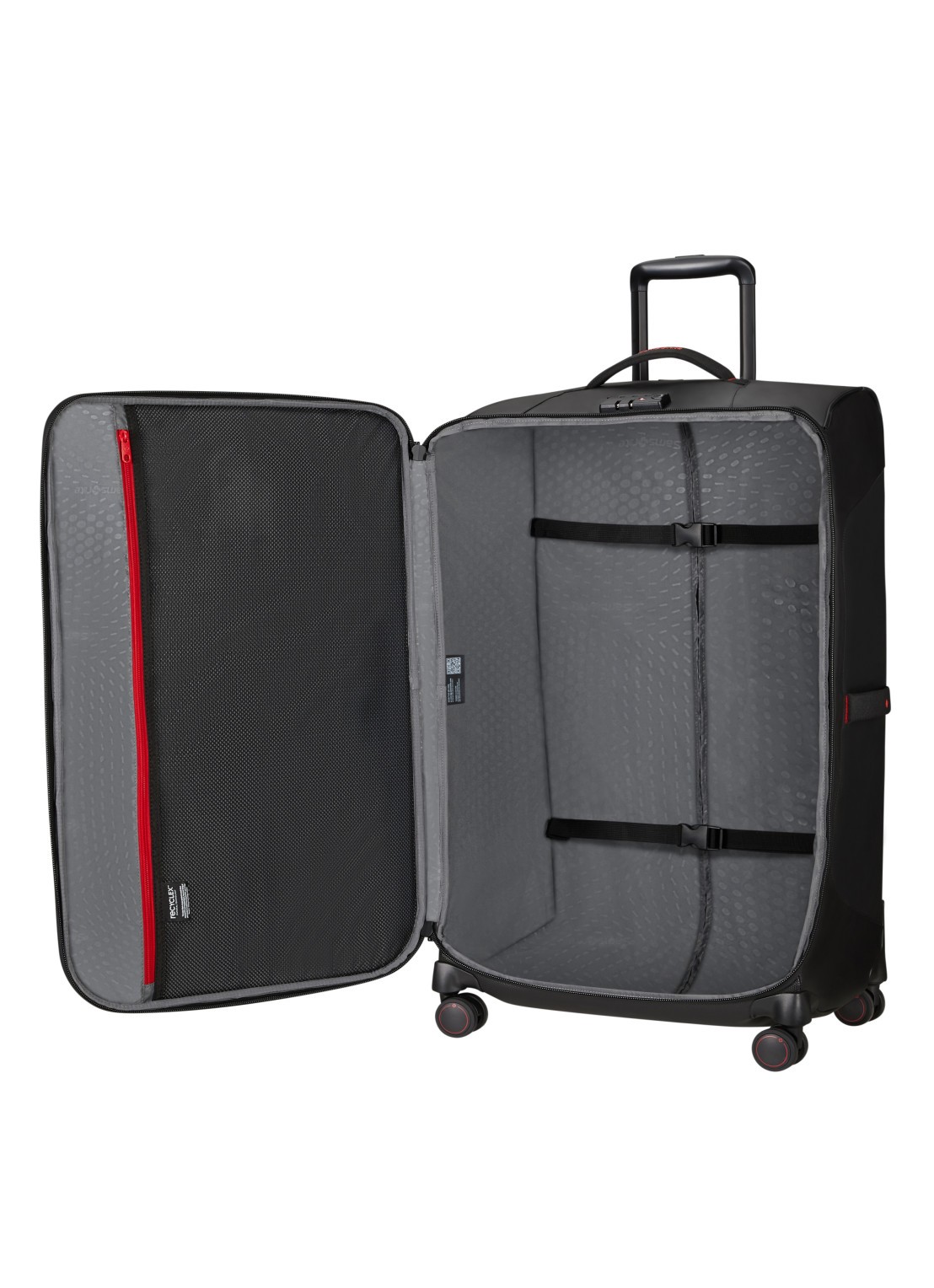 Samsonite diver Spinner 79 cm - detail 3 zwart
