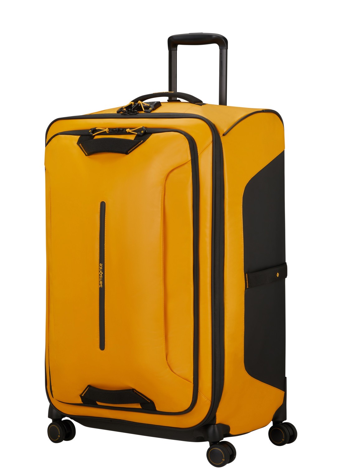 Samsonite diver Spinner 79 cm - voorkant 2 geel