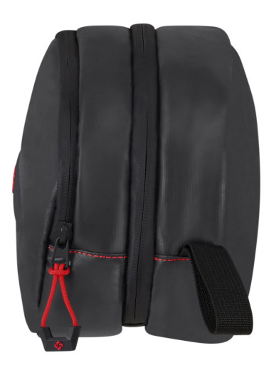 Samsonite diver toilettas met logo - detail 4 zwart