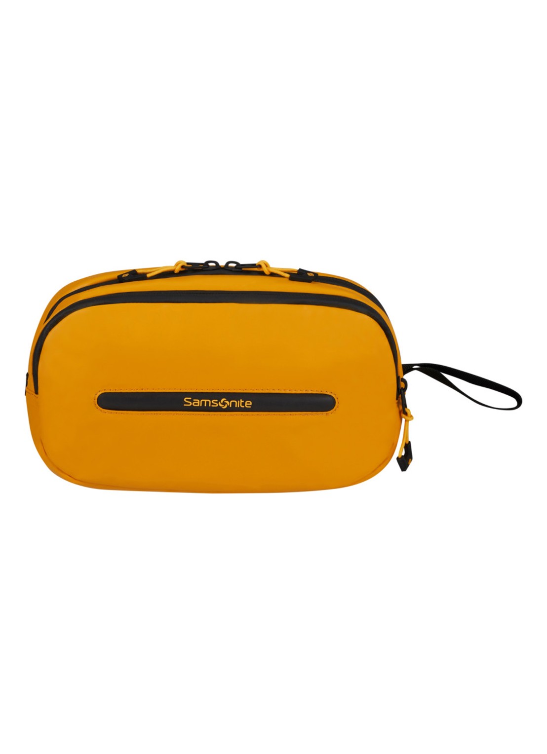 Samsonite diver toilettas met logo - voorkant 3 okergeel