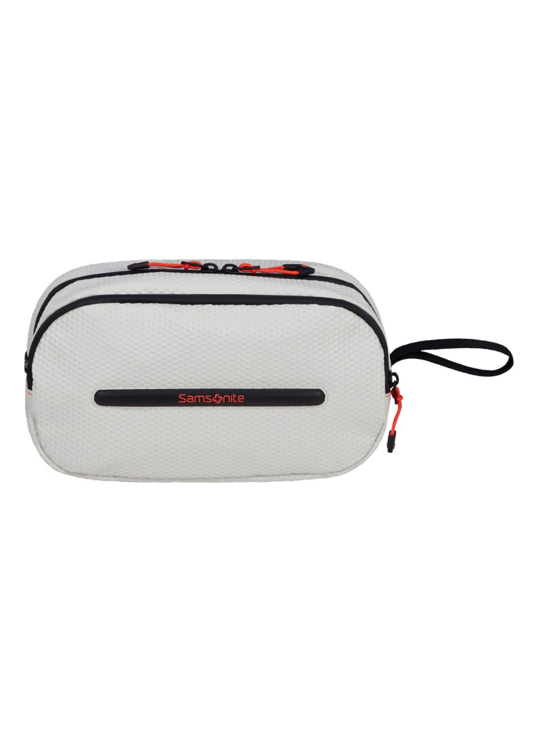 Samsonite diver toilettas met logo - voorkant 3 cloud white / gebroken wit