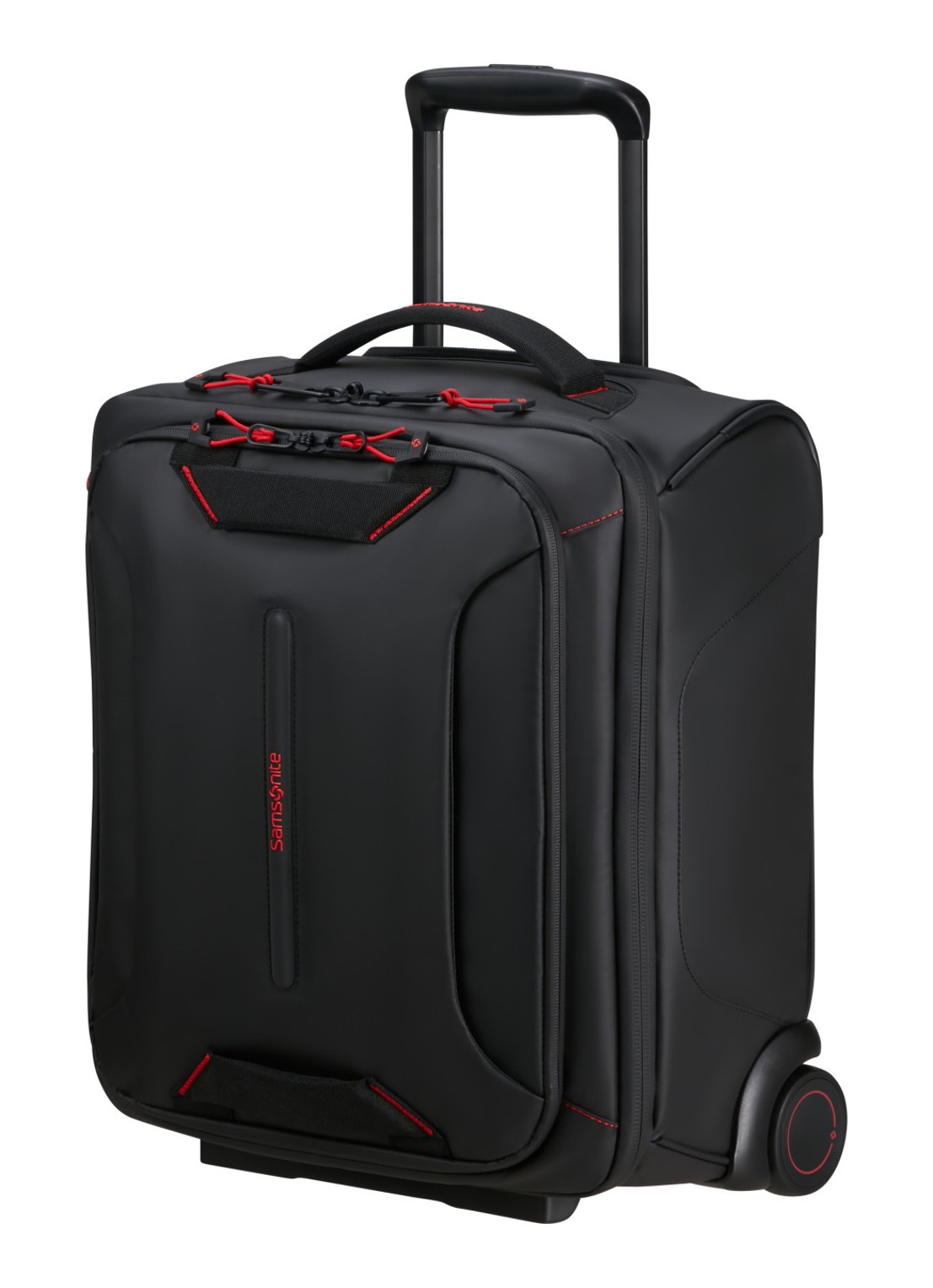 Samsonite diver trolley 45 cm - voorkant 2 zwart