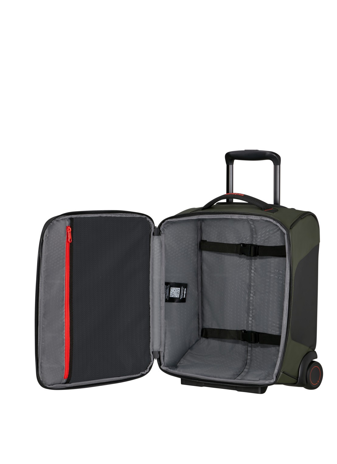 Samsonite diver trolley 45 cm - voorkant 2 climbing ivy