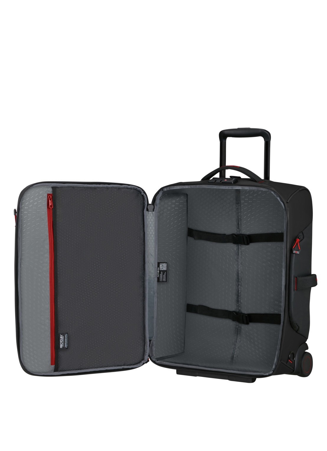 Samsonite diver trolley 55 cm - detail 3 zwart