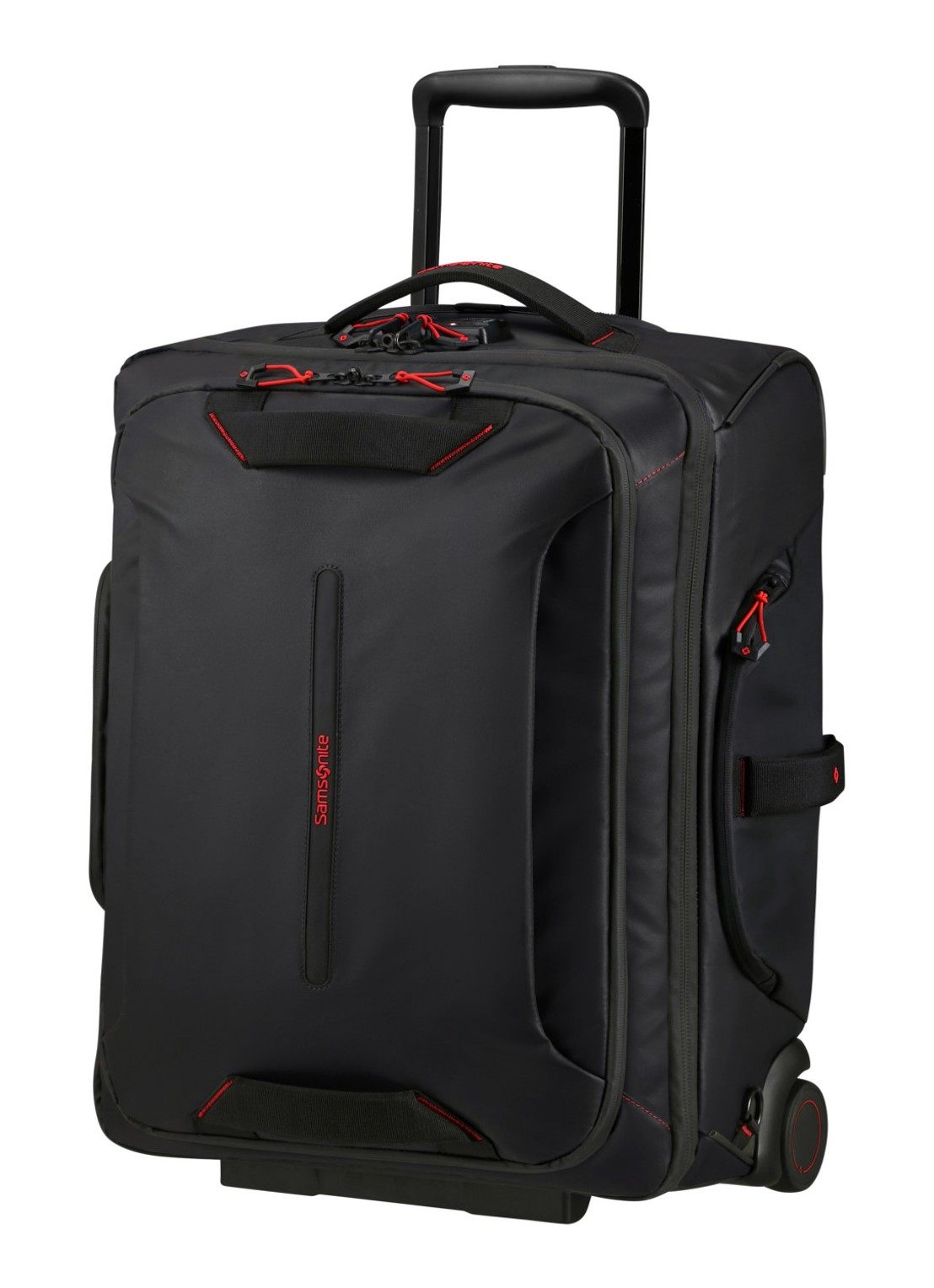 Samsonite diver trolley 55 cm - voorkant 2 zwart