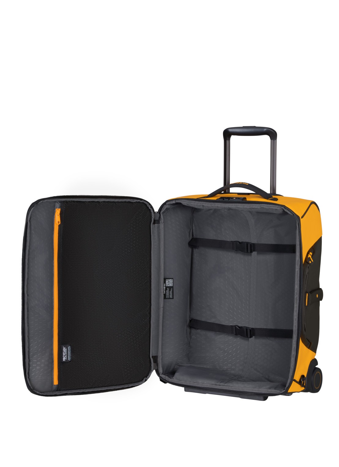 Samsonite diver trolley 55 cm - detail okergeel