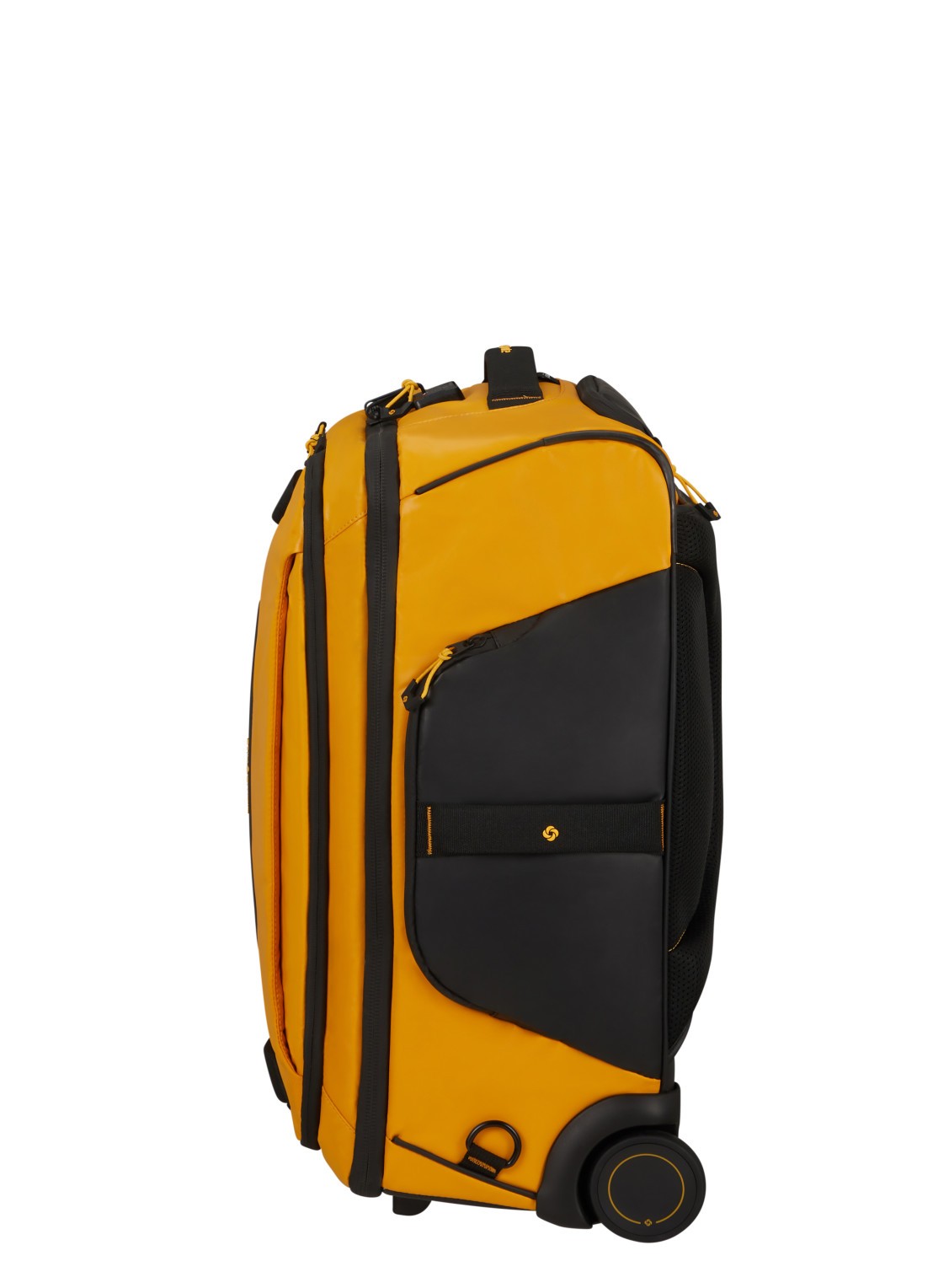 Samsonite diver trolley 55 cm - detail 2 okergeel