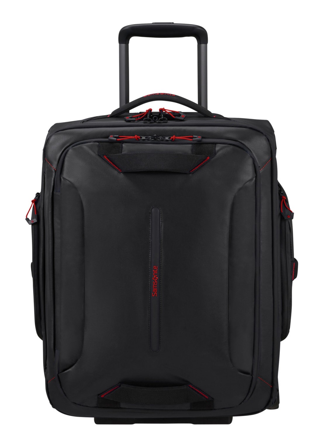 Samsonite diver trolley 55 cm - voorkant 2 zwart