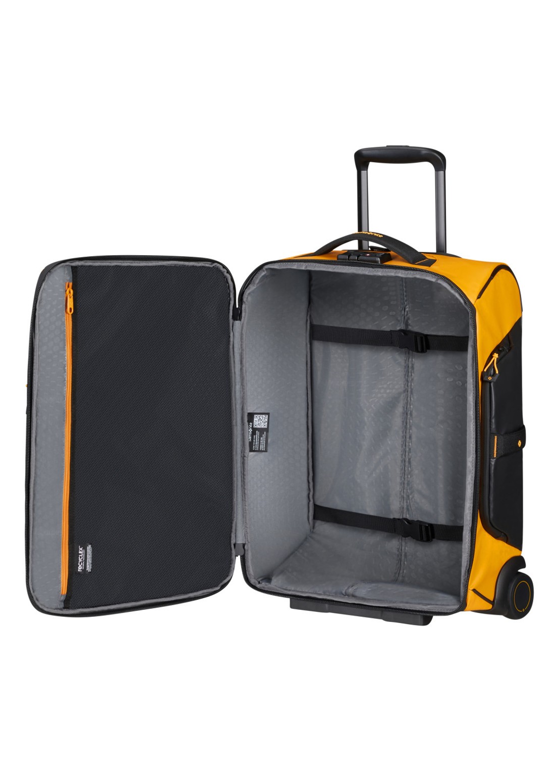 Samsonite diver trolley 55 cm - detail 4 geel