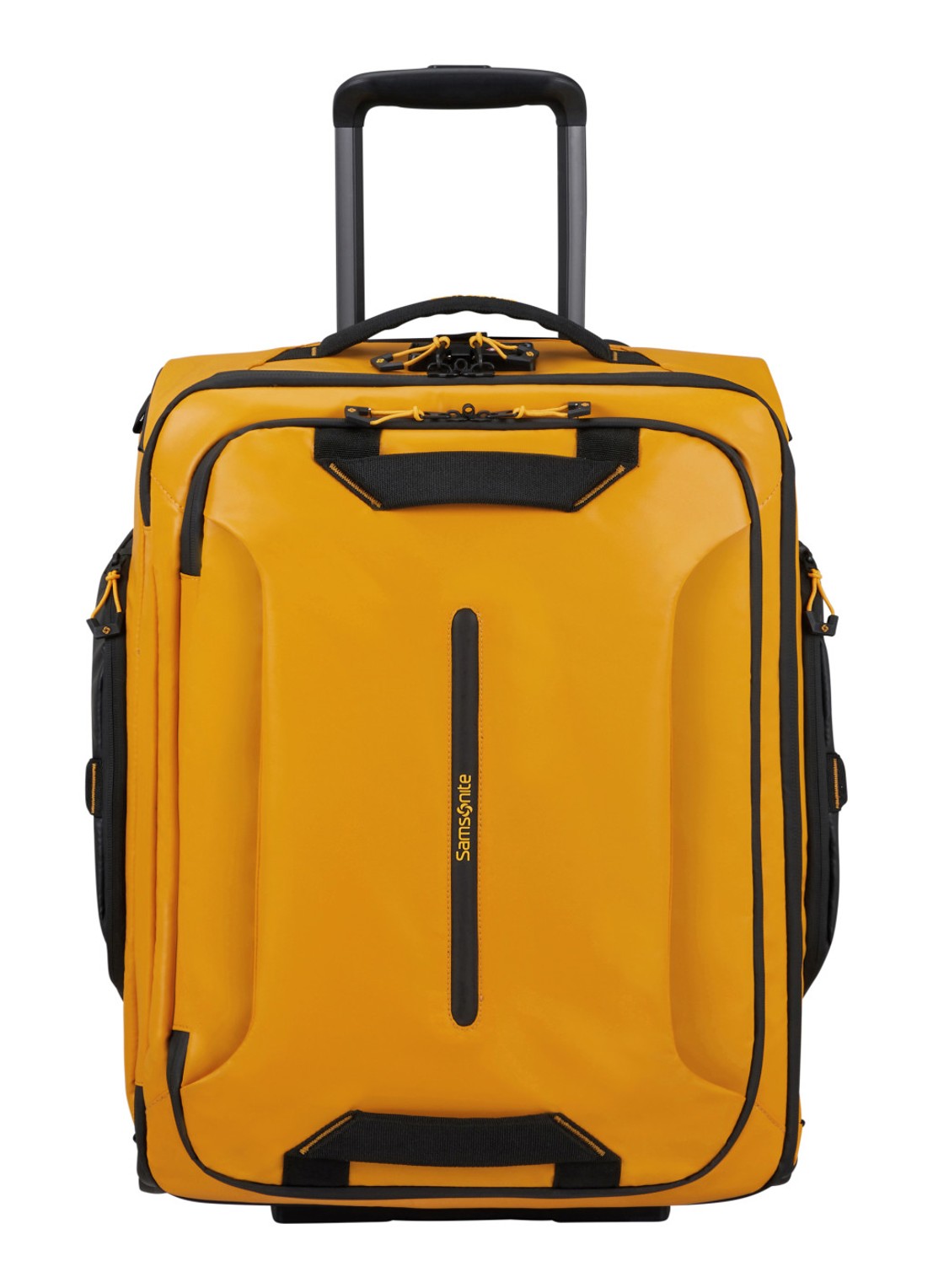 Samsonite diver trolley 55 cm - voorkant 2 geel