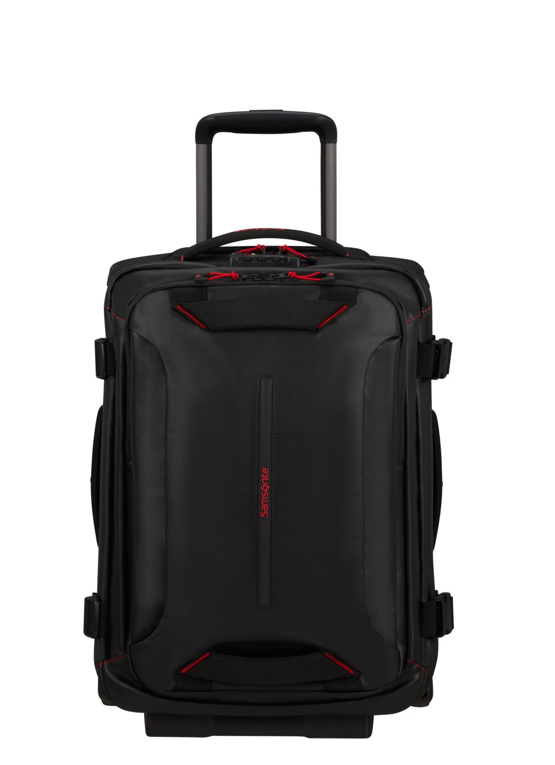 Samsonite diver trolley 55 cm - voorkant 2 zwart
