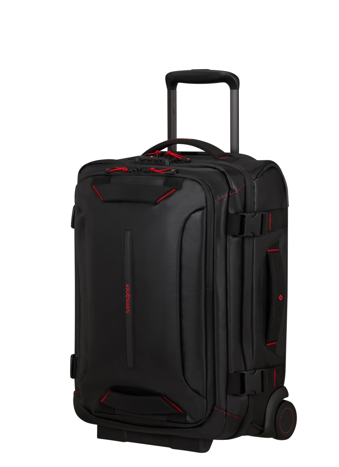 Samsonite diver trolley 55 cm - voorkant 3 zwart