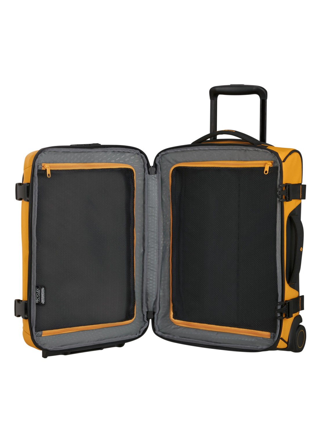 Samsonite diver trolley 55 cm - detail okergeel