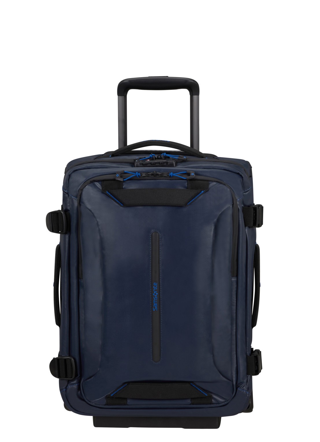 Samsonite diver trolley 55 cm - voorkant royalblauw