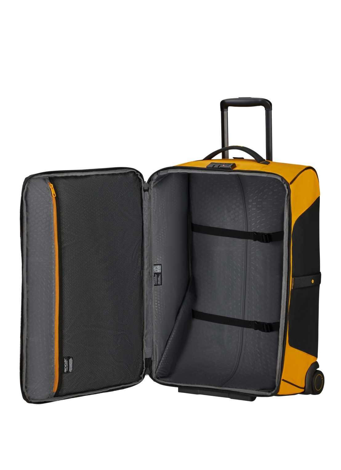 Samsonite diver trolley 67 cm - detail 4 geel