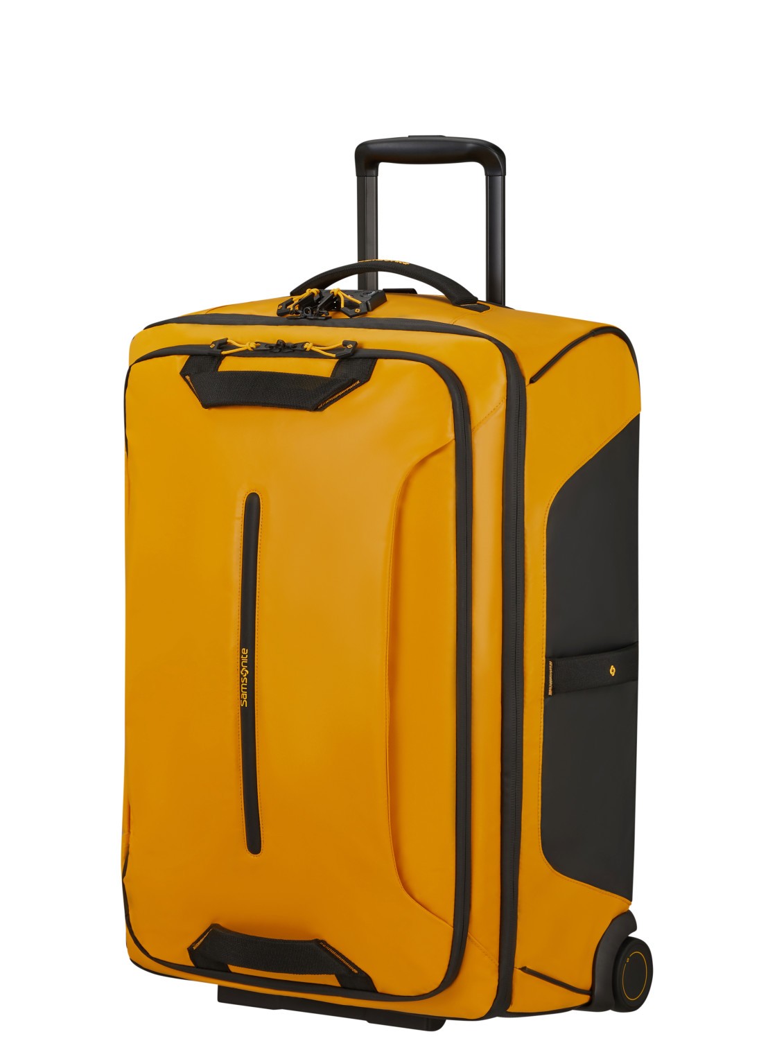 Samsonite diver trolley 67 cm - voorkant 2 geel