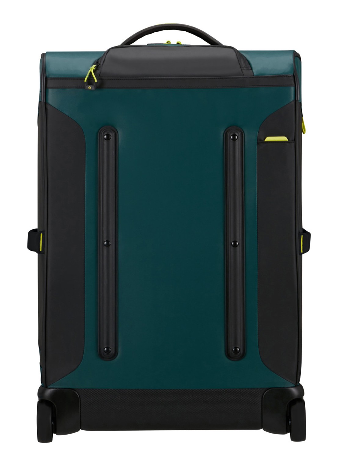 Samsonite diver trolley 67 cm - achterkant 2 dark teal / lime
