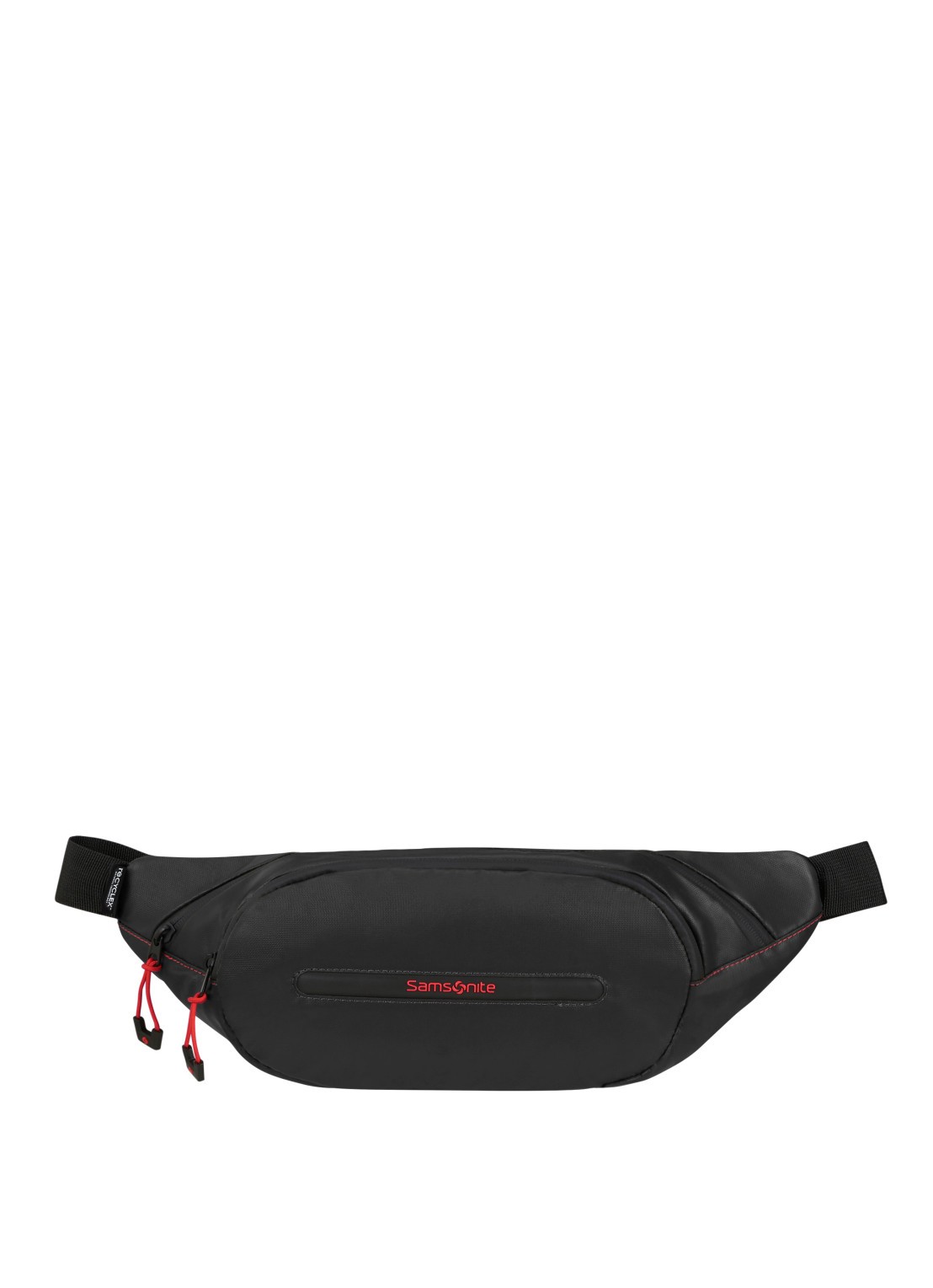 Samsonite diver waterafstotende heuptas met logo - voorkant 2 zwart