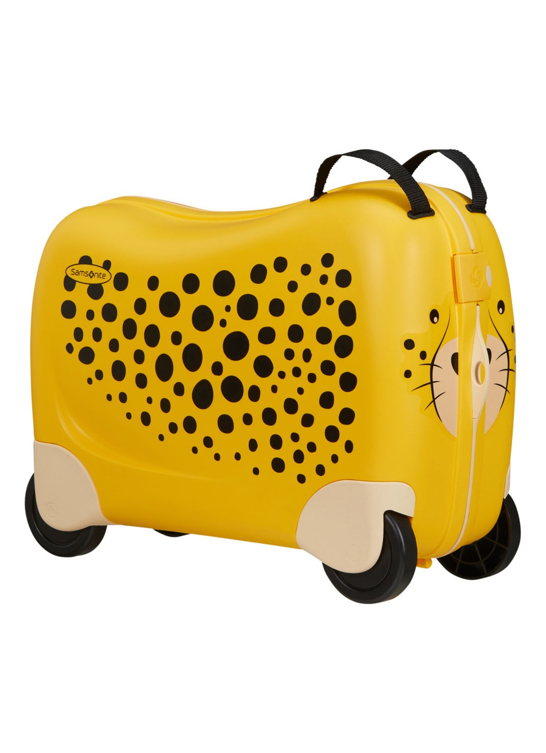 Samsonite Dream Rider Cheetah kinderkoffer 37 cm - detail 3 geel