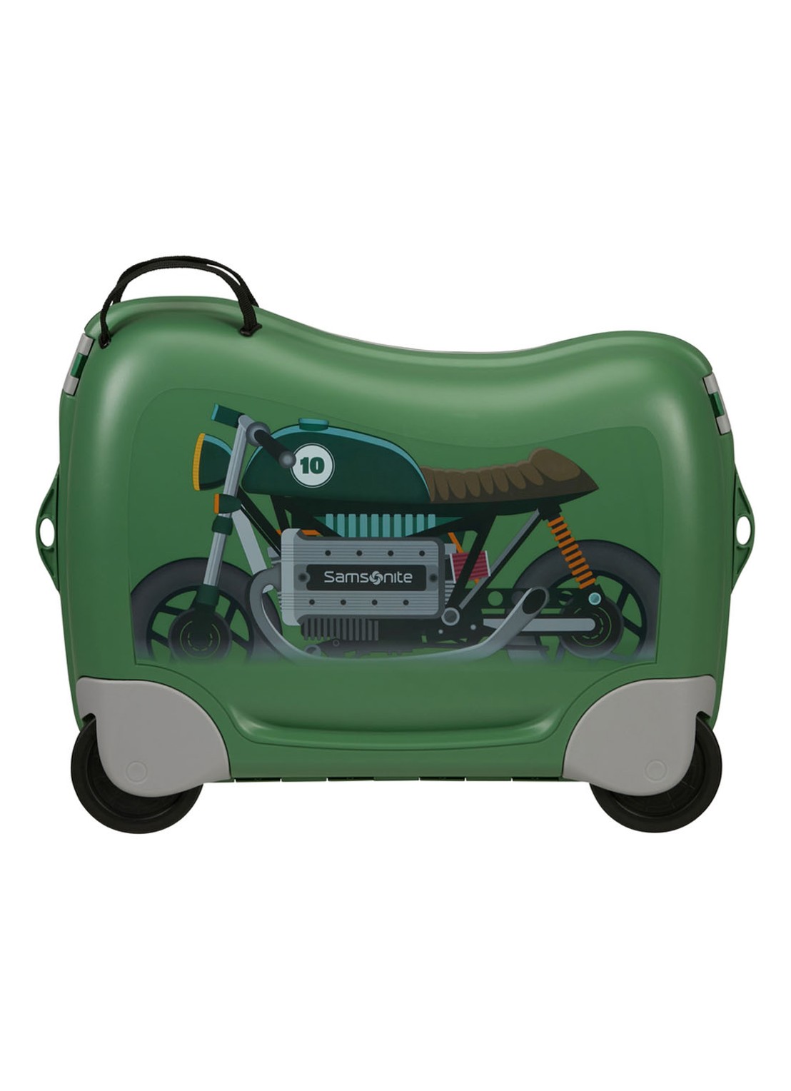 Samsonite Dream2Go Motorbike Ride-On spinner 38 cm - detail 2 legergroen