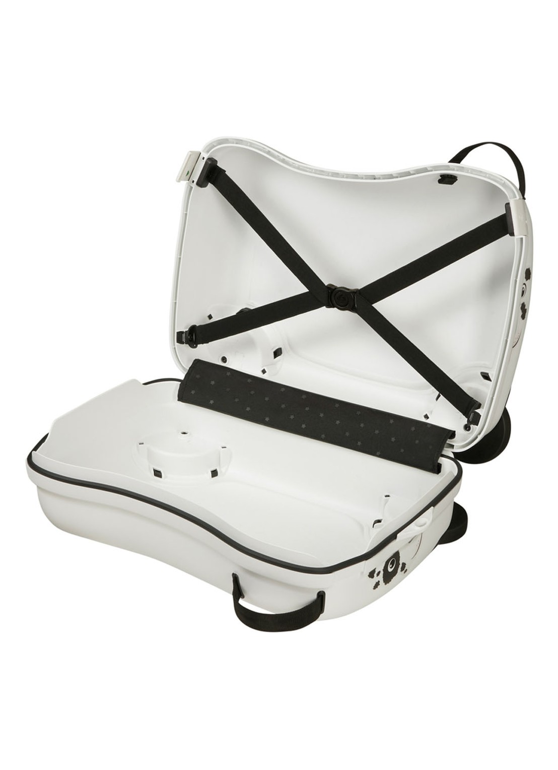 Samsonite Dream2Go Ride-On spinnner 38 cm  - achterkant 3 wit