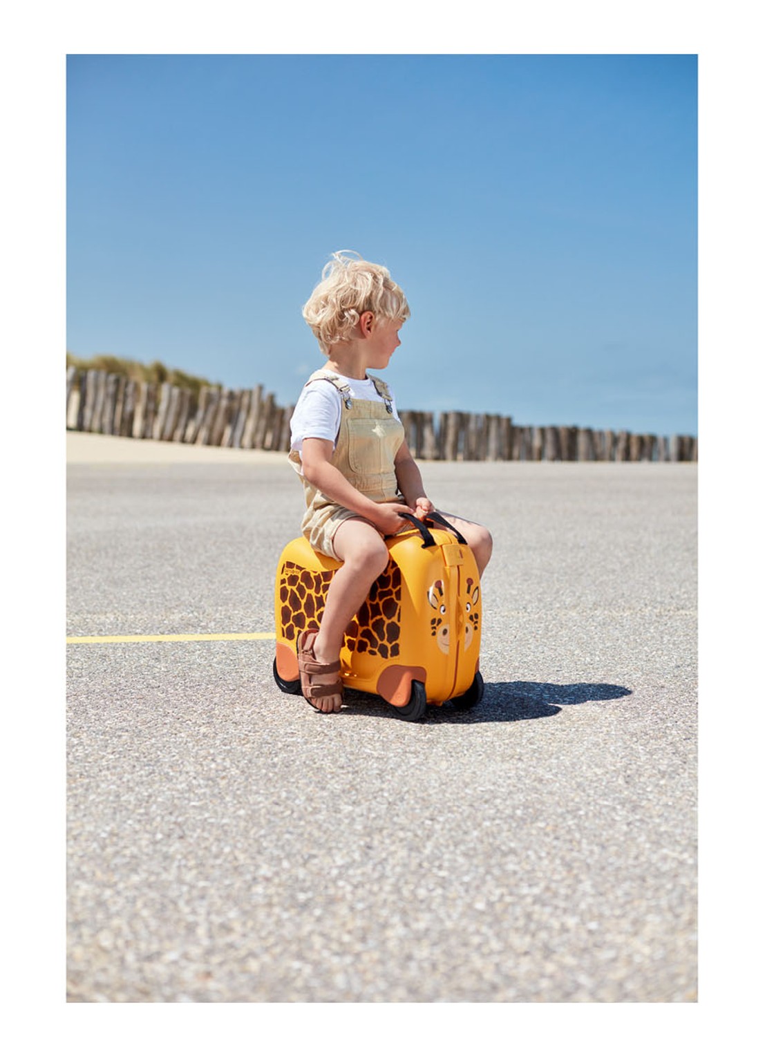 Samsonite Dream2Go spinner 38 cm - voorkant 4 abrikoos