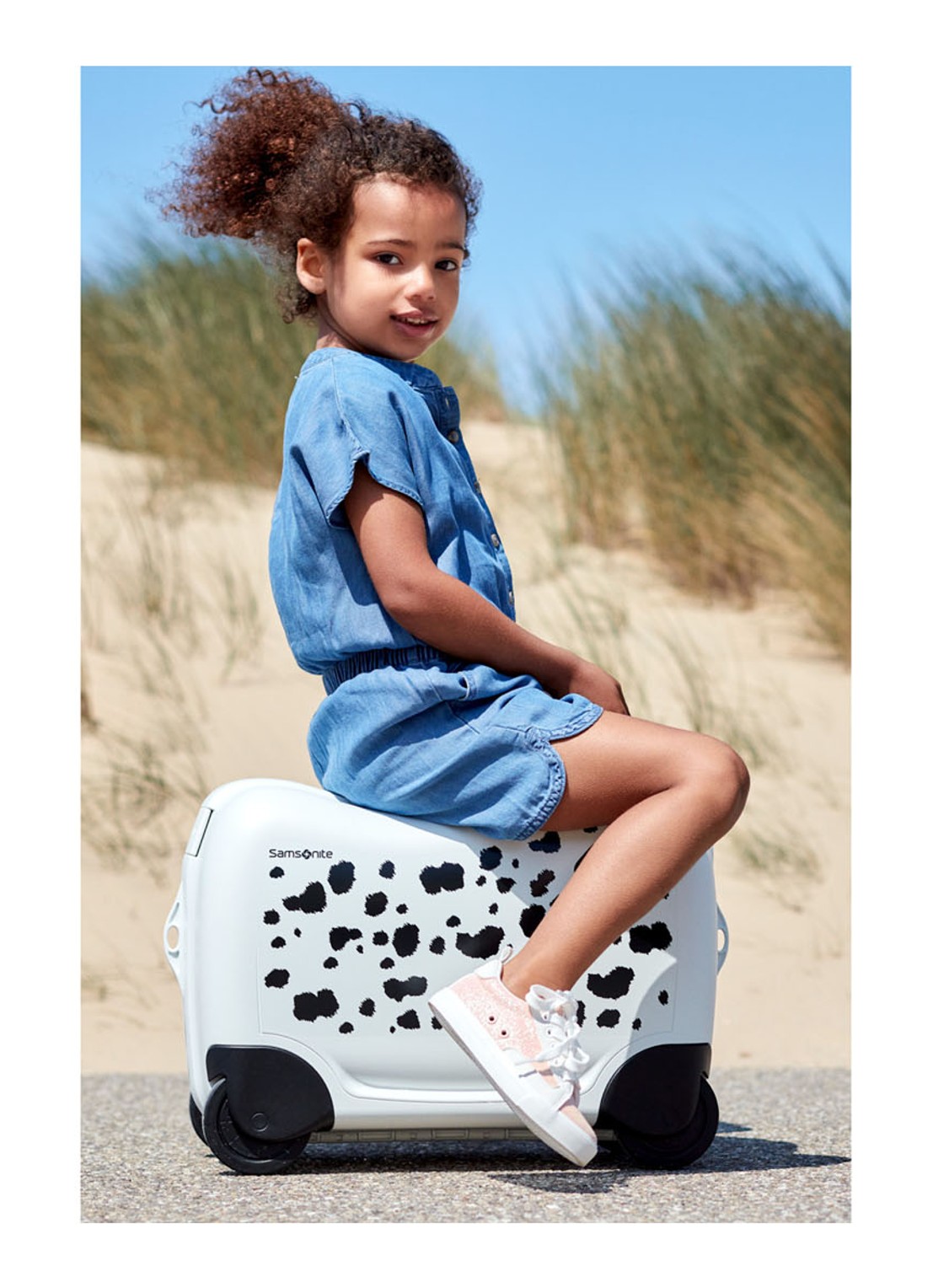 Samsonite Dream2Go spinner 38 cm - voorkant 2 wit