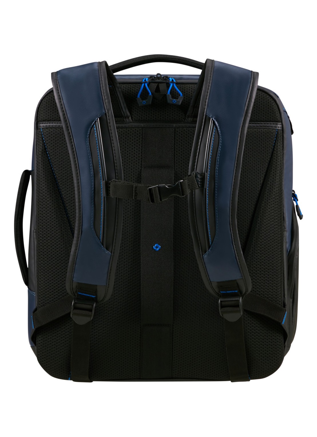 Samsonite Ecodiver M rugzak met 15,6 inch laptopvak - achterkant 3 donkerblauw