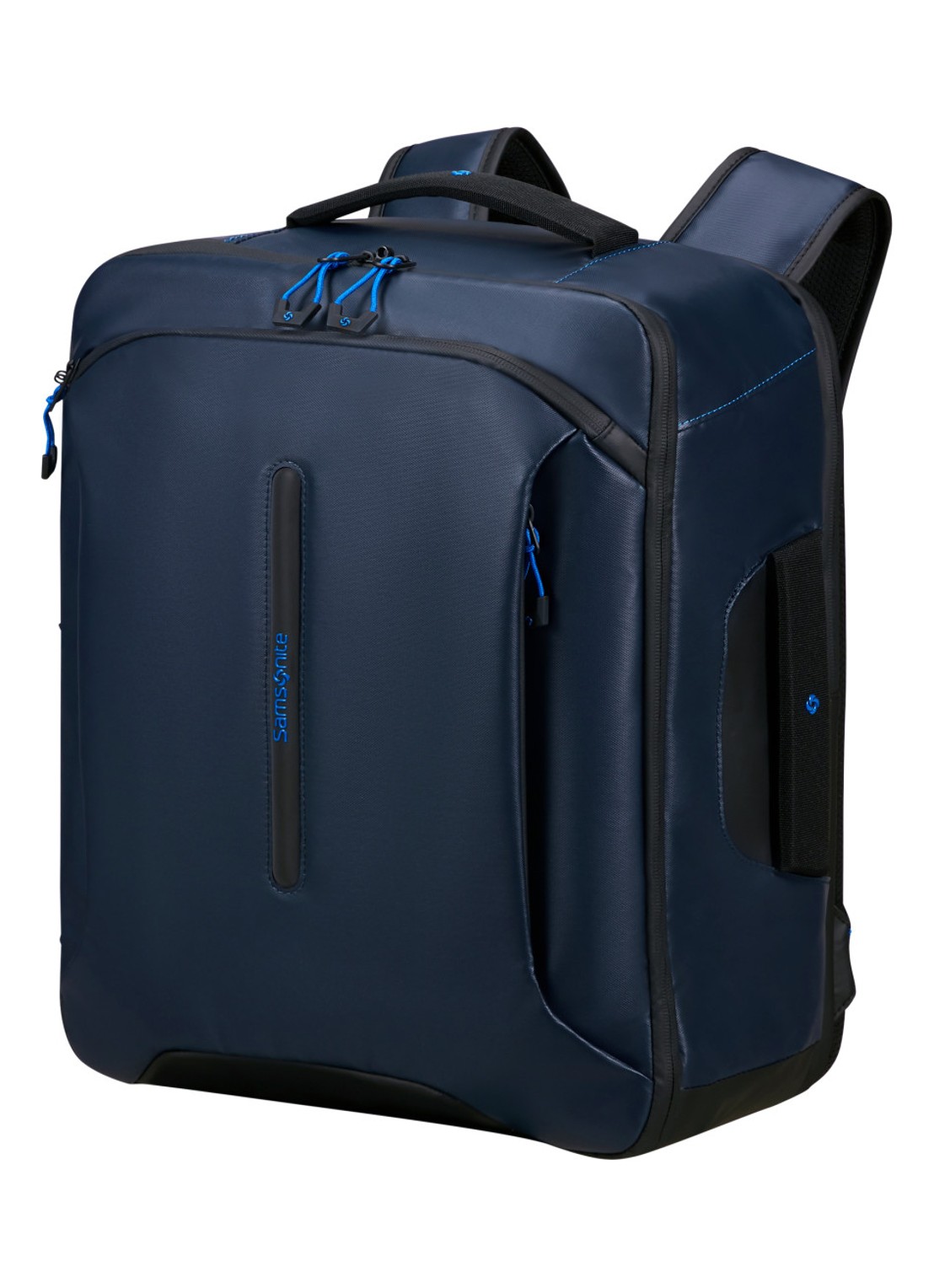 Samsonite Ecodiver M rugzak met 15,6 inch laptopvak - voorkant 2 donkerblauw