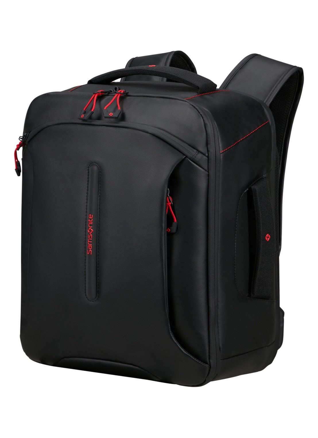 Samsonite Ecodiver S rugzak met 15,6 inch laptopvak - voorkant 2 zwart
