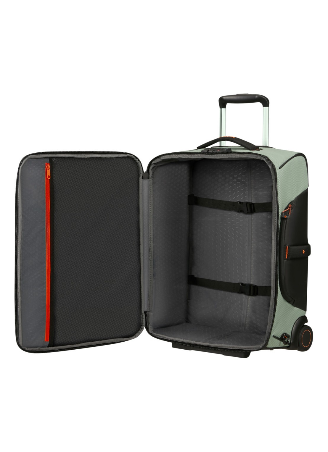 Samsonite  Ecodiver trolley 55 cm - achterkant lichtgroen