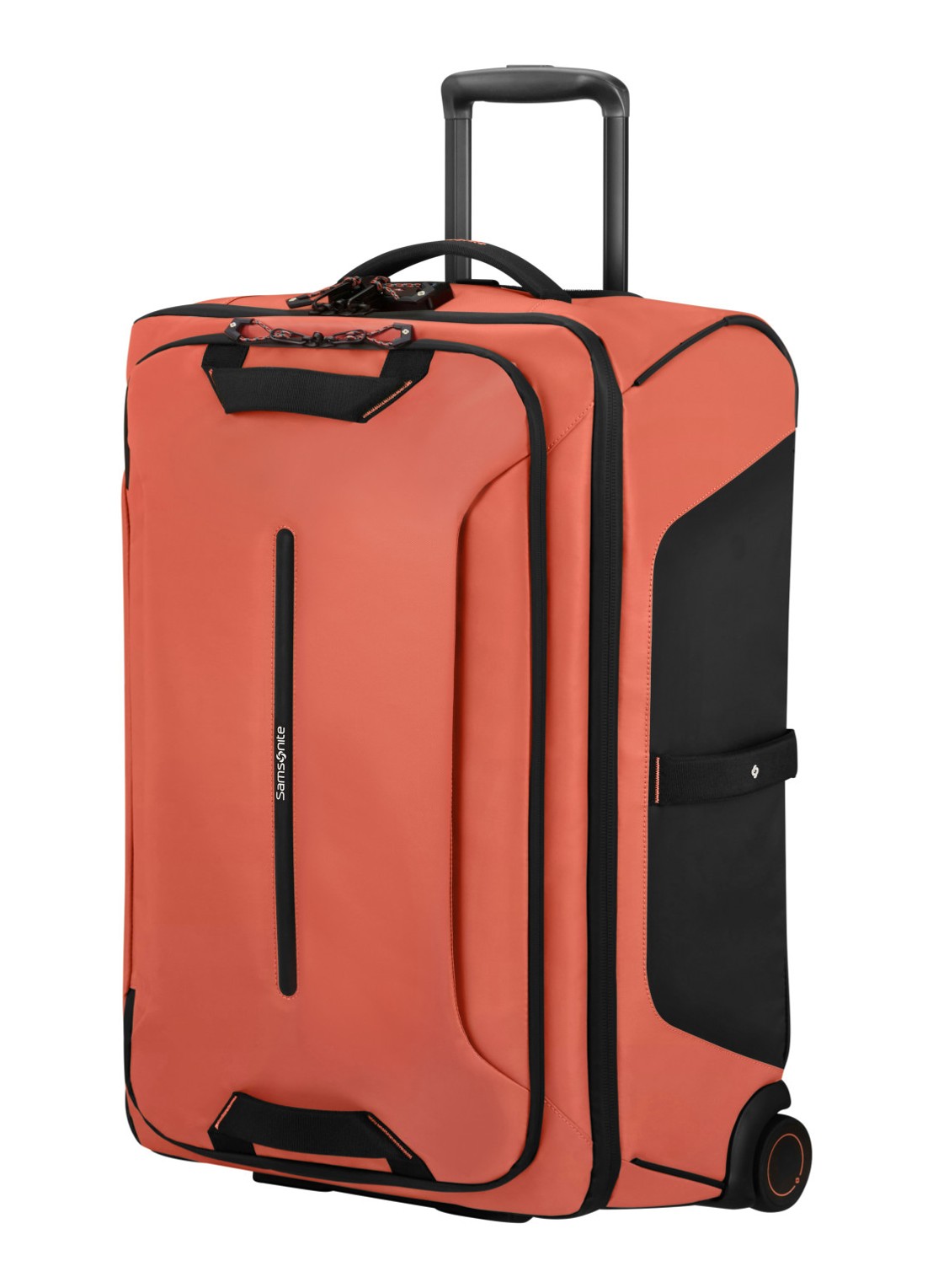Samsonite Ecodiver trolley 67 cm - voorkant 6 oranjerood