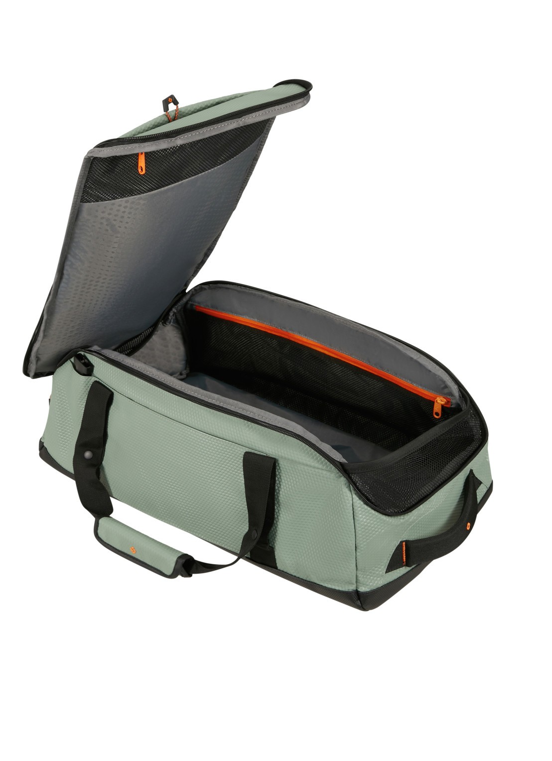 Samsonite Ecodiver weekendtas - achterkant 3 lichtgroen