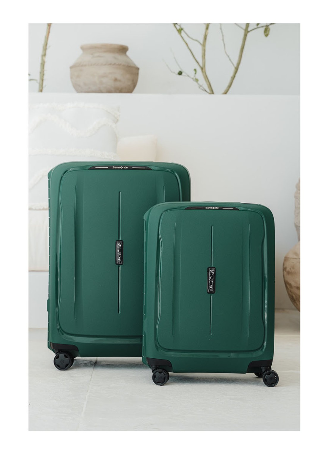 Samsonite Essens spinner 55 cm - detail 5 groen