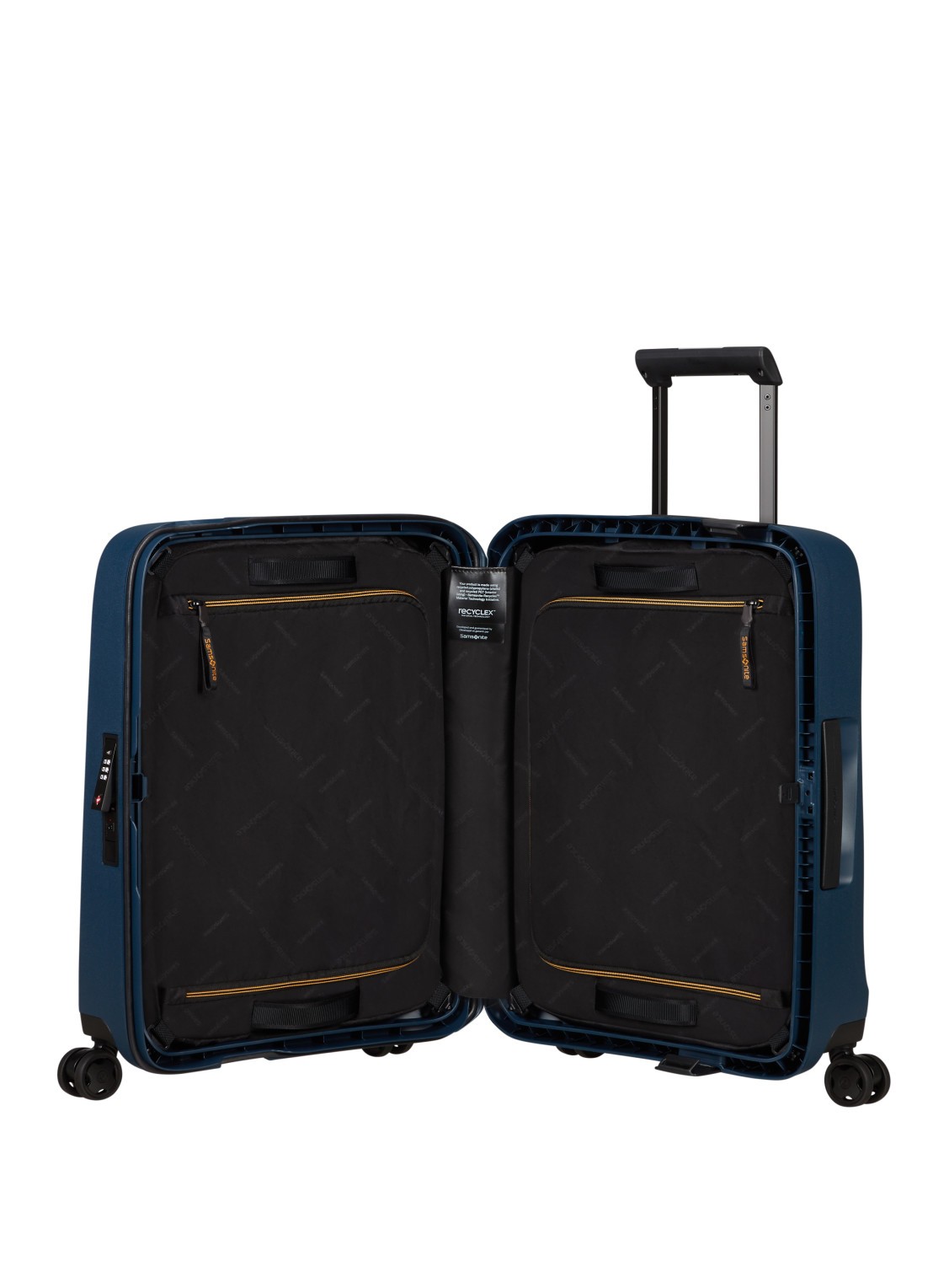 Samsonite Essens spinner 55 cm - detail 5 donkerblauw