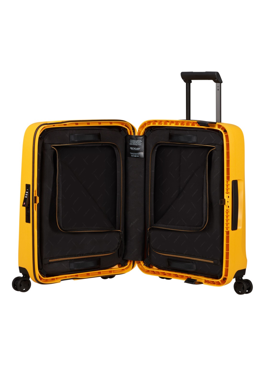 Samsonite Essens spinner 55 cm - detail abrikoos