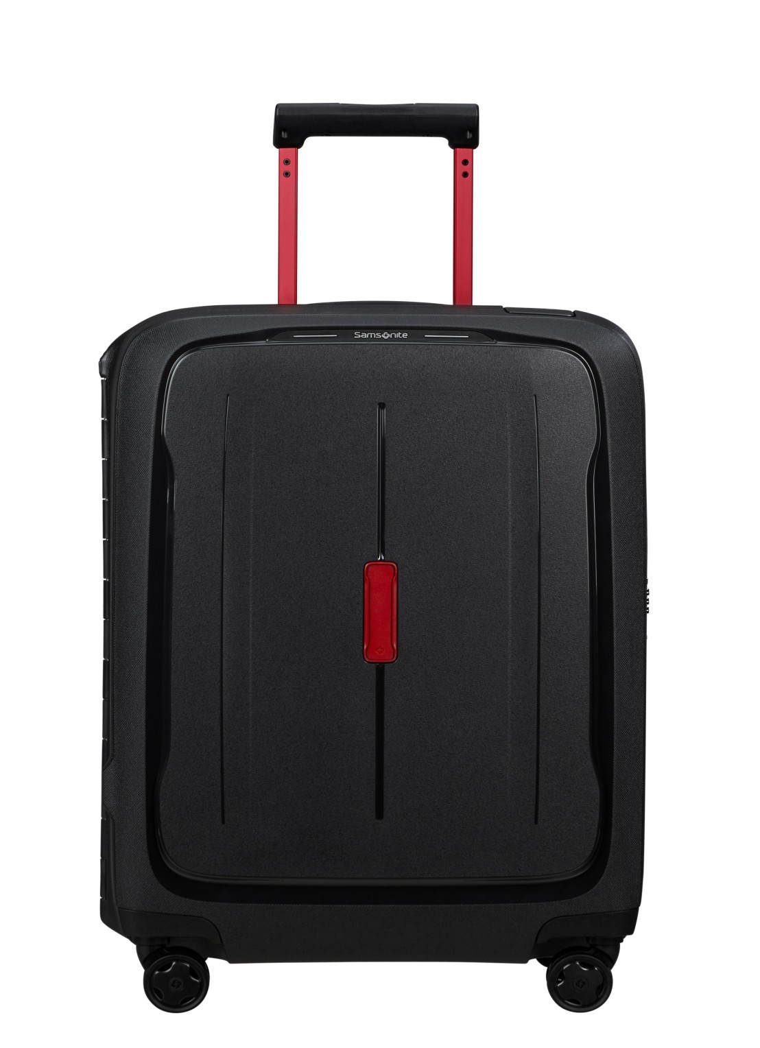 Samsonite Essens spinner 55 cm - voorkant 4 zwart