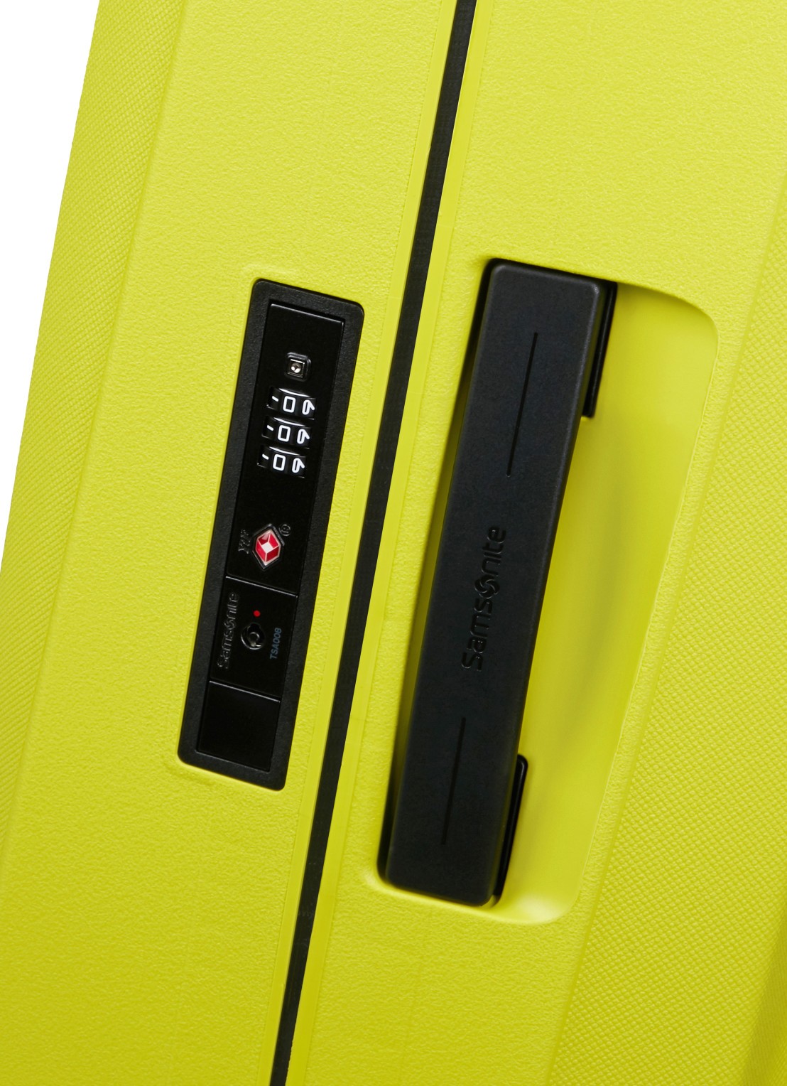 Samsonite Essens spinner 55 cm - detail 4 lime / limegroen