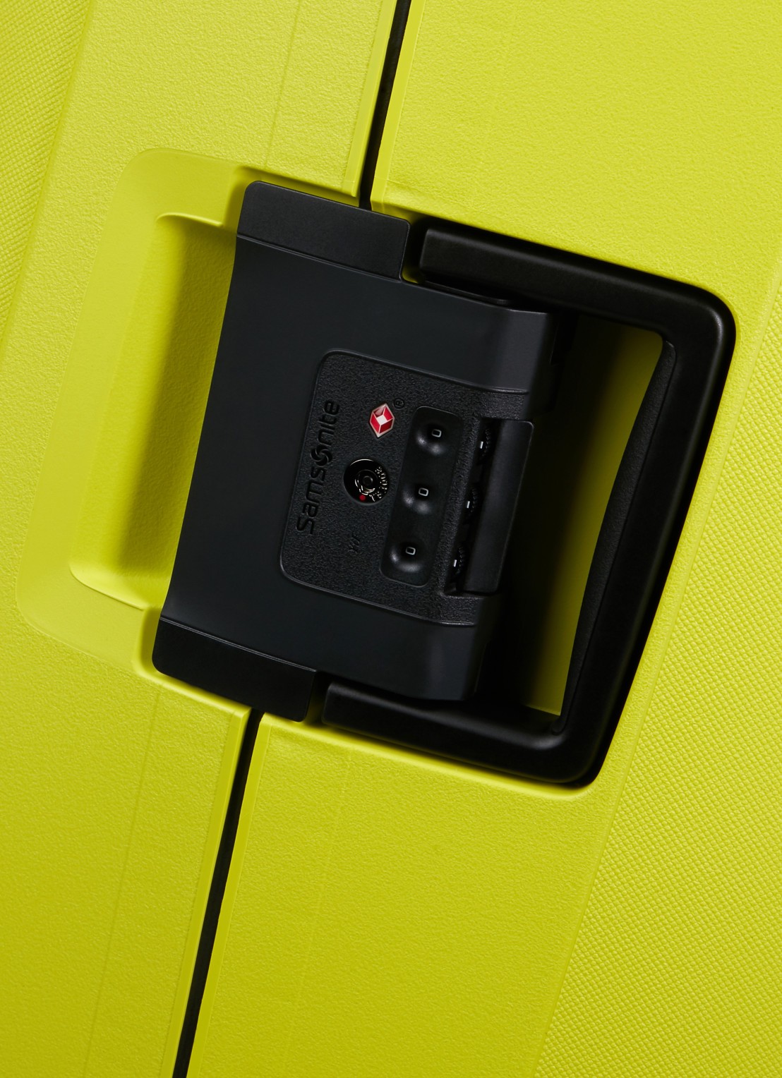 Samsonite Essens spinner 55 cm - detail 5 lime / limegroen