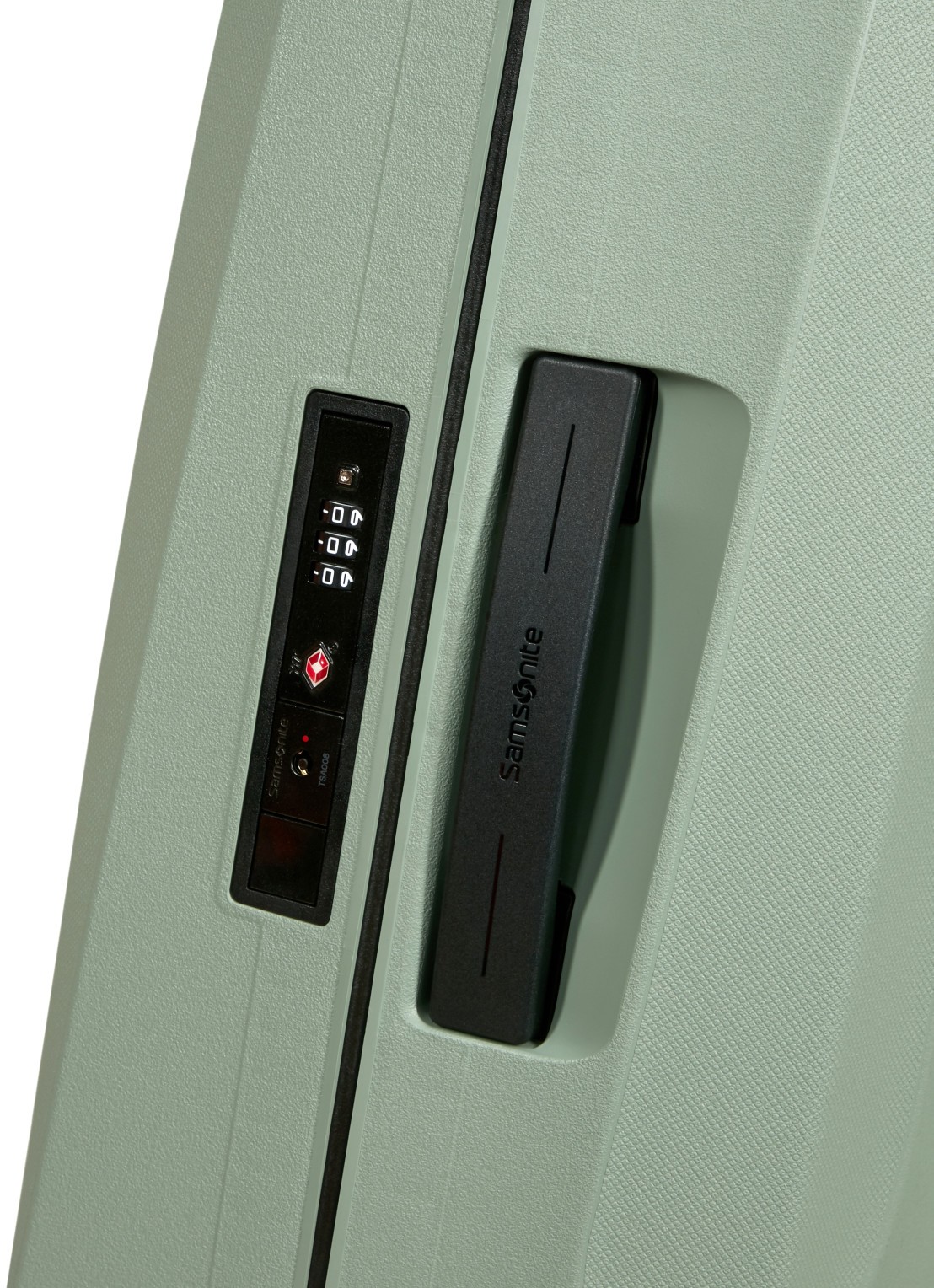 Samsonite Essens spinner 55 cm - detail 4 lindegroen