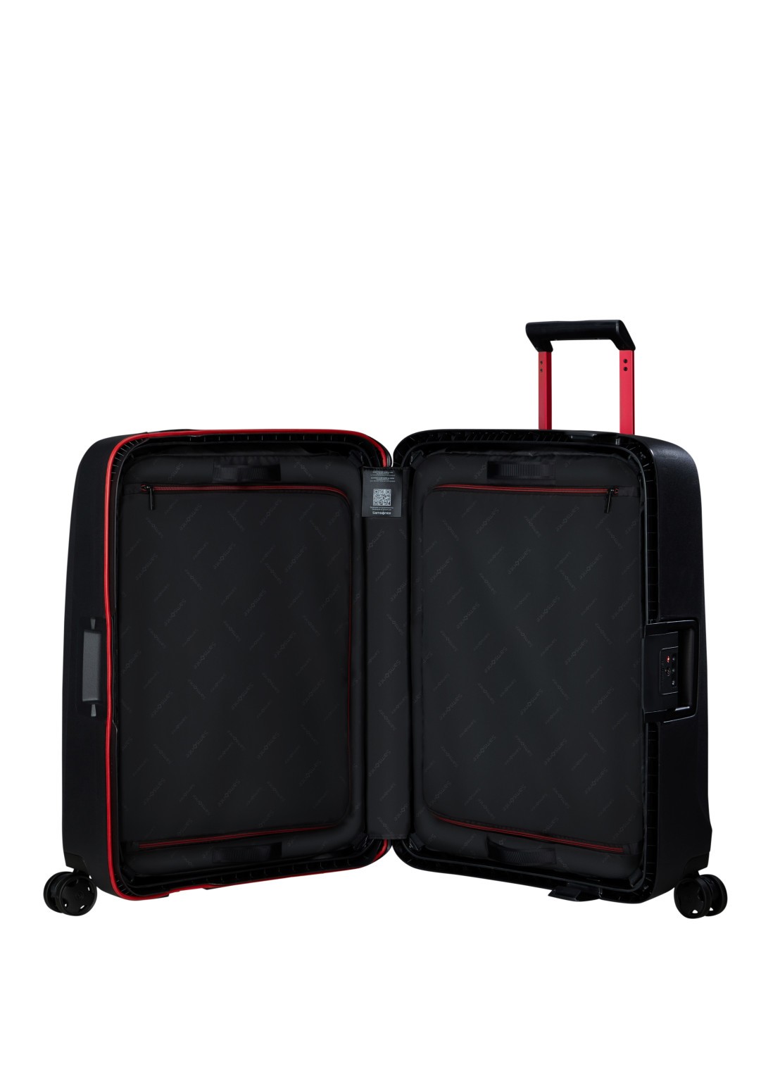 Samsonite Essens spinner 69 cm - achterkant 5 zwart