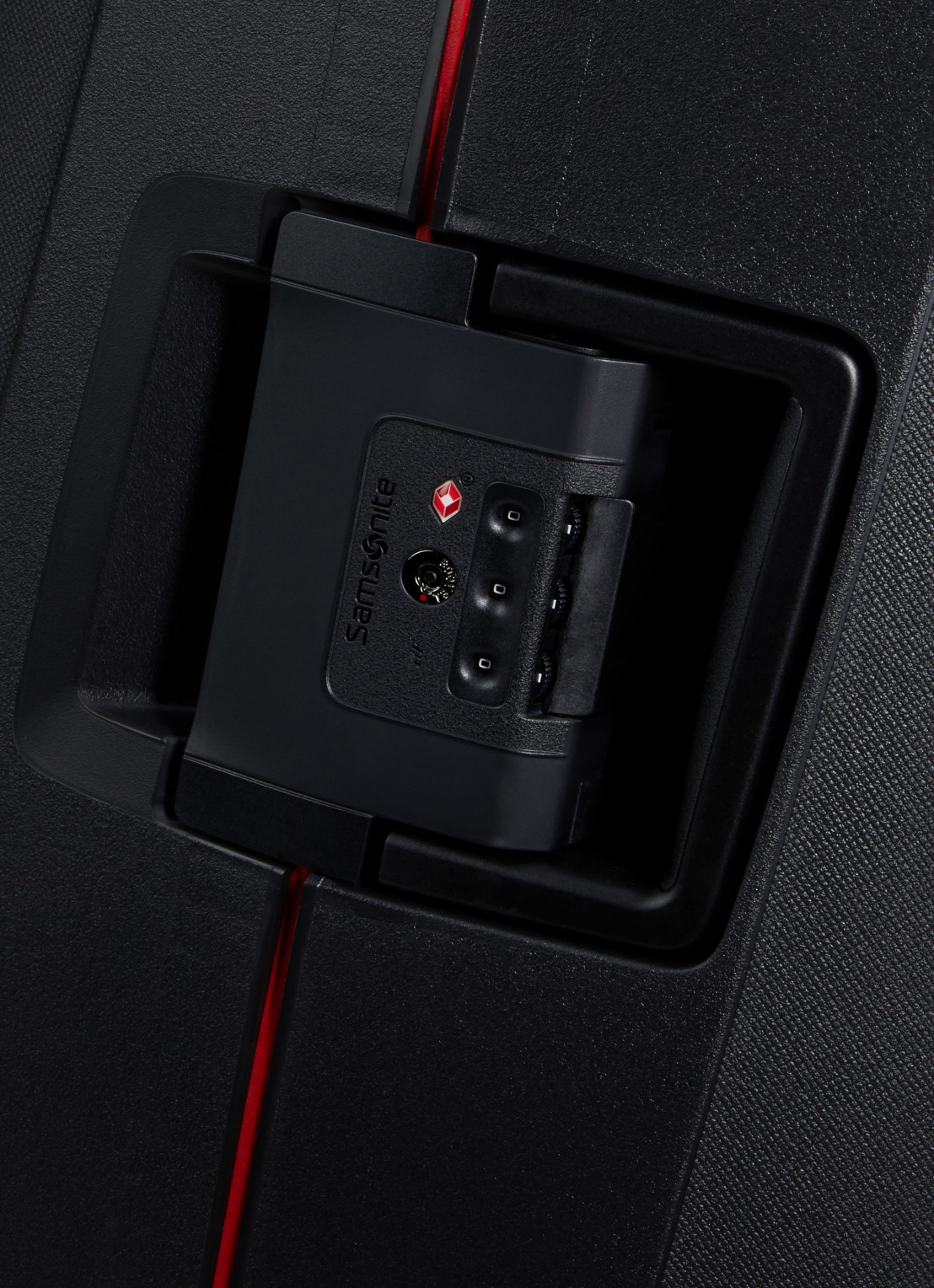 Samsonite Essens spinner 69 cm - detail 2 zwart