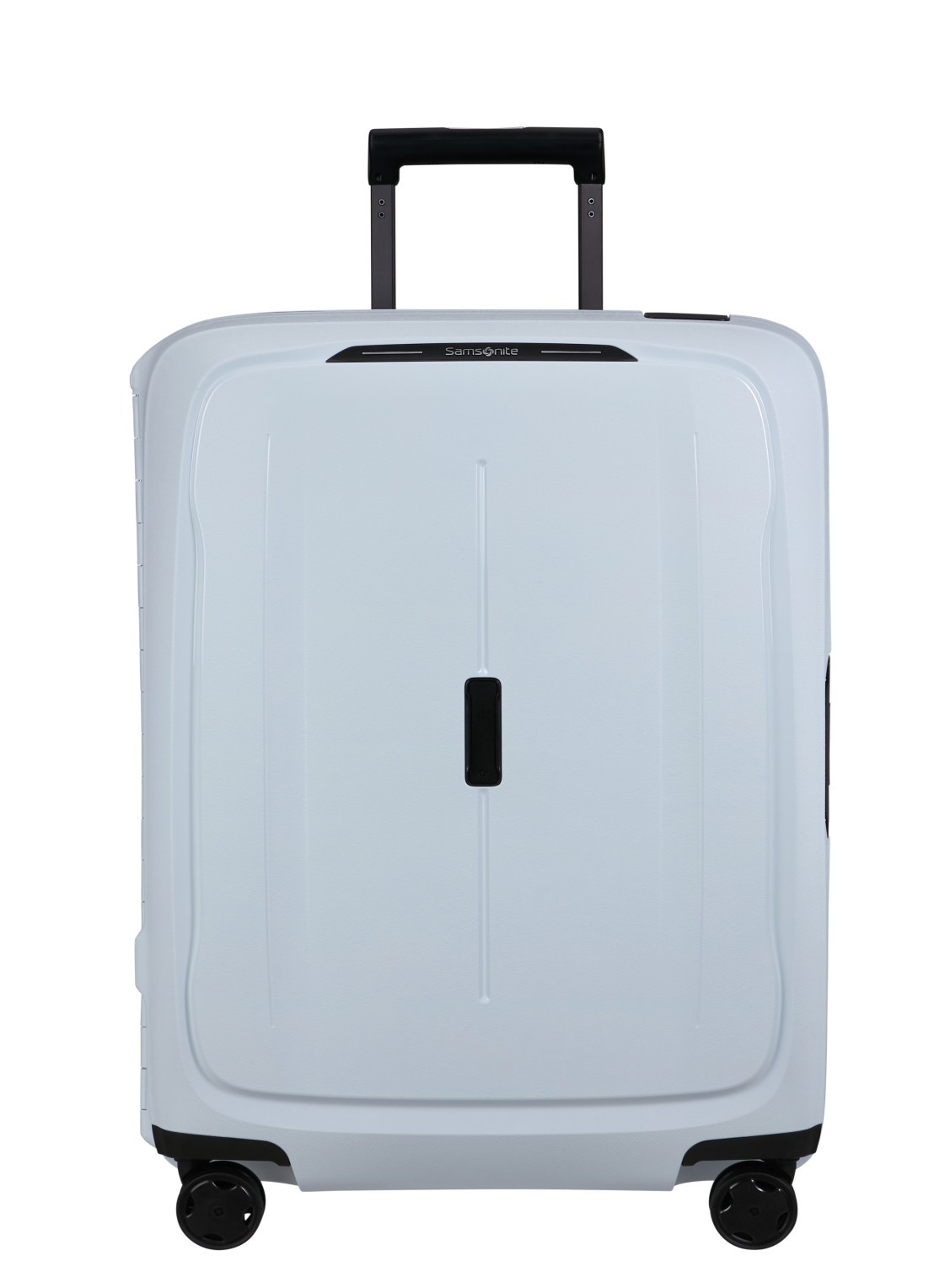 Samsonite Essens spinner 69 cm - voorkant glacier / lichtblauw