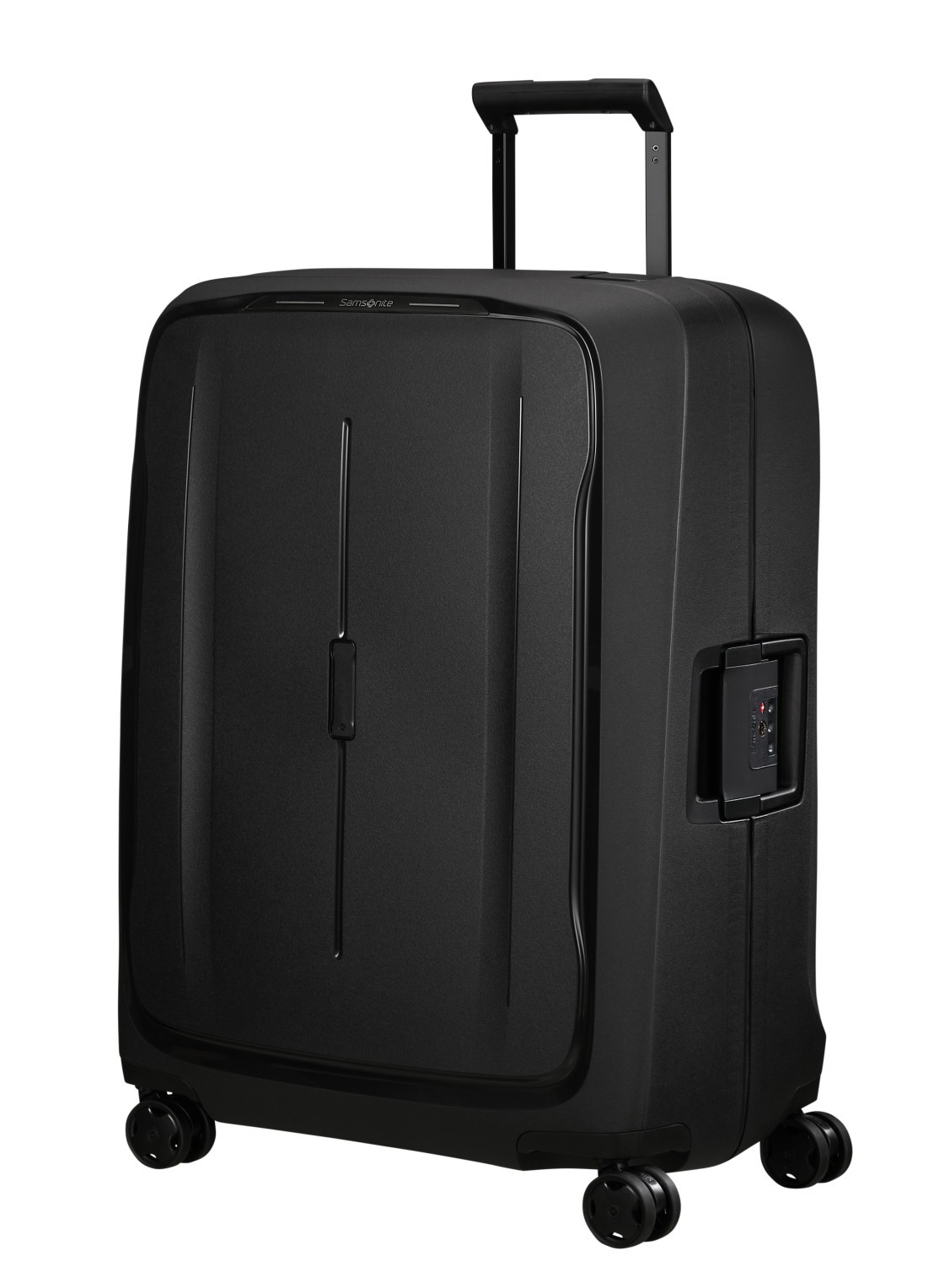 Samsonite Essens spinner 75 cm - voorkant 7 zwart
