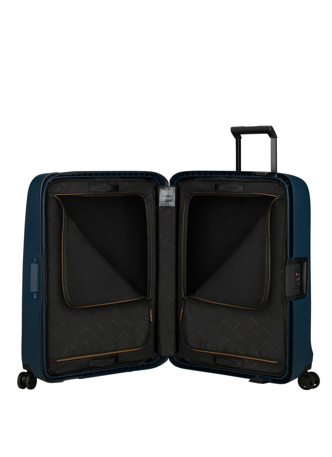 Samsonite Essens spinner 75 cm - detail 3 donkerblauw