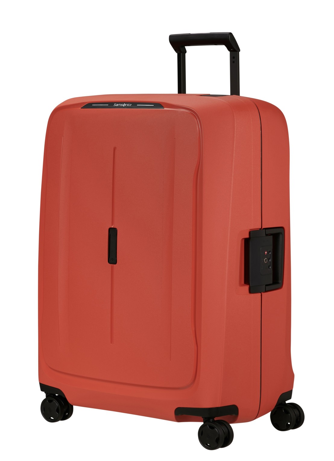 Samsonite Essens spinner 75 cm - voorkant 3 donkeroranje
