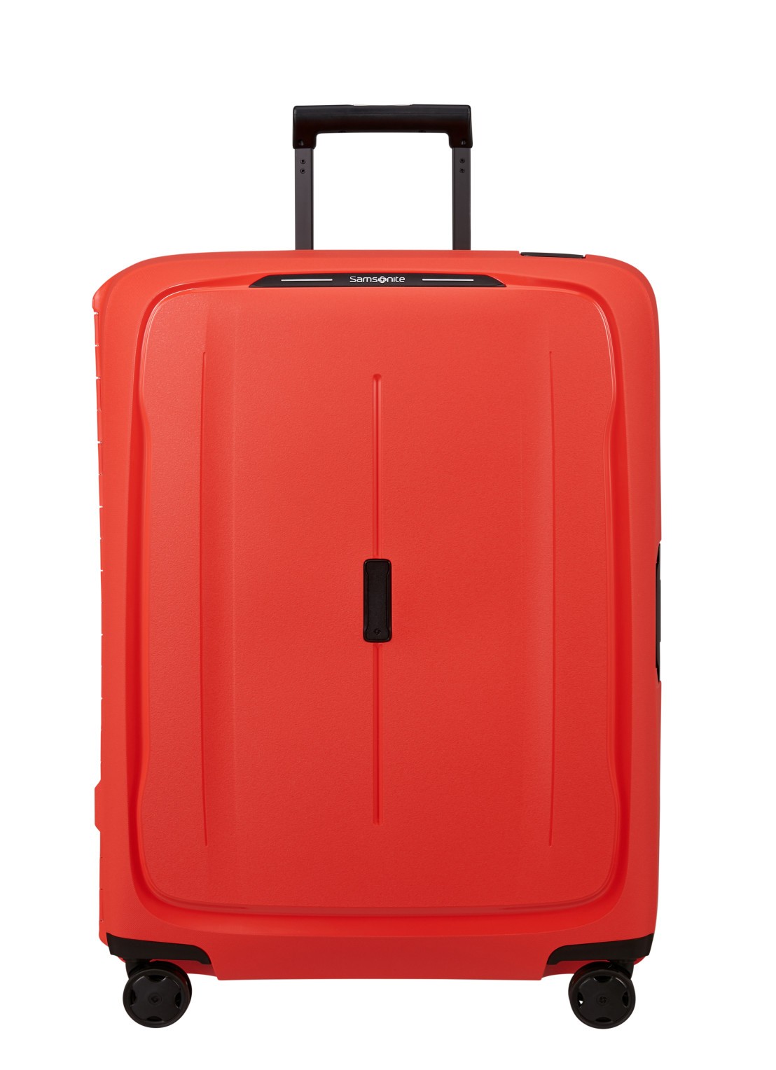 Samsonite Essens spinner 75 cm - voorkant oranjerood