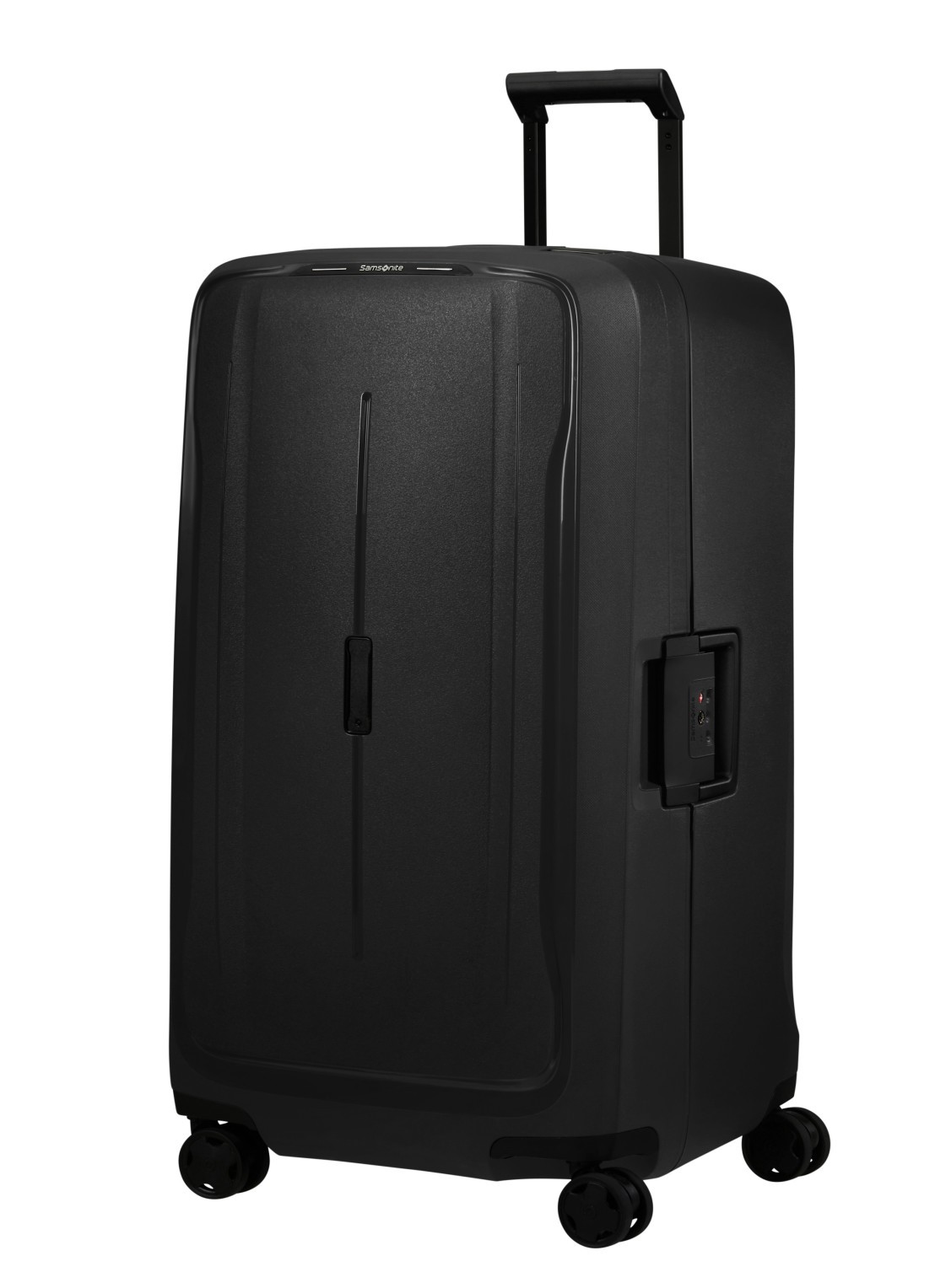 Samsonite Essens spinner 80 cm - voorkant 2 zwart