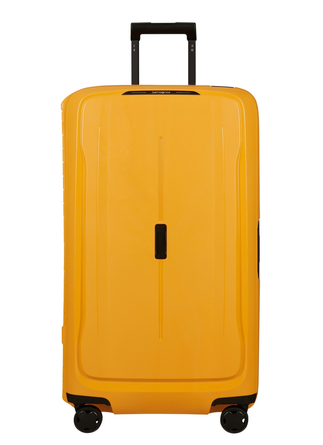 Samsonite Essens spinner 80 cm - voorkant 2 geel