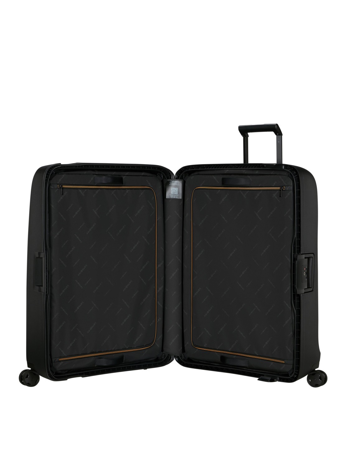 Samsonite Essens spinner 81 cm - voorkant 3 zwart